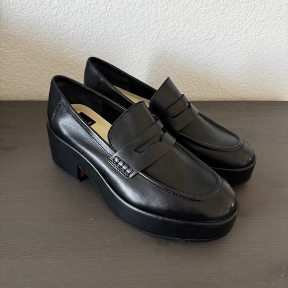 Dolce Vita | NWOB Leather Platform Loafers size 7.5 - Picture 3 of 10